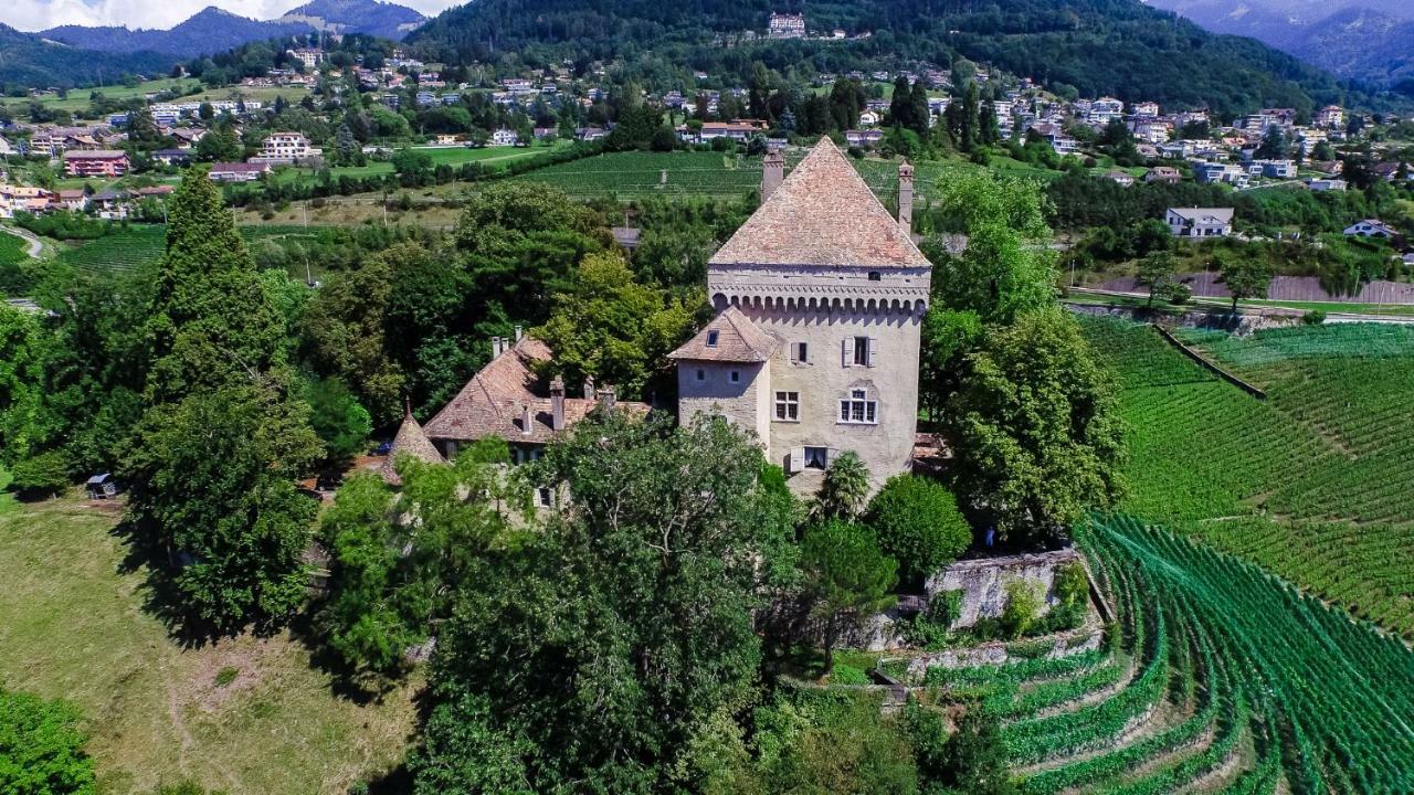Chateau Du Chatelard モントルー エクステリア 写真
