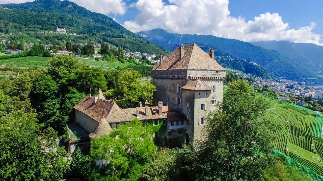 Chateau Du Chatelard モントルー エクステリア 写真