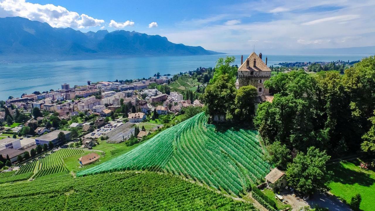 Chateau Du Chatelard モントルー エクステリア 写真